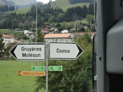 Entrada de Gruyeres