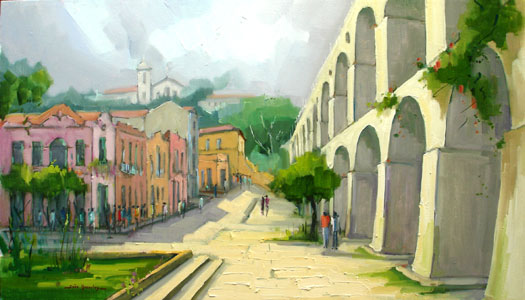 Arcos da Lapa - OSL 40x70cm -
        Jo�o Barcelos