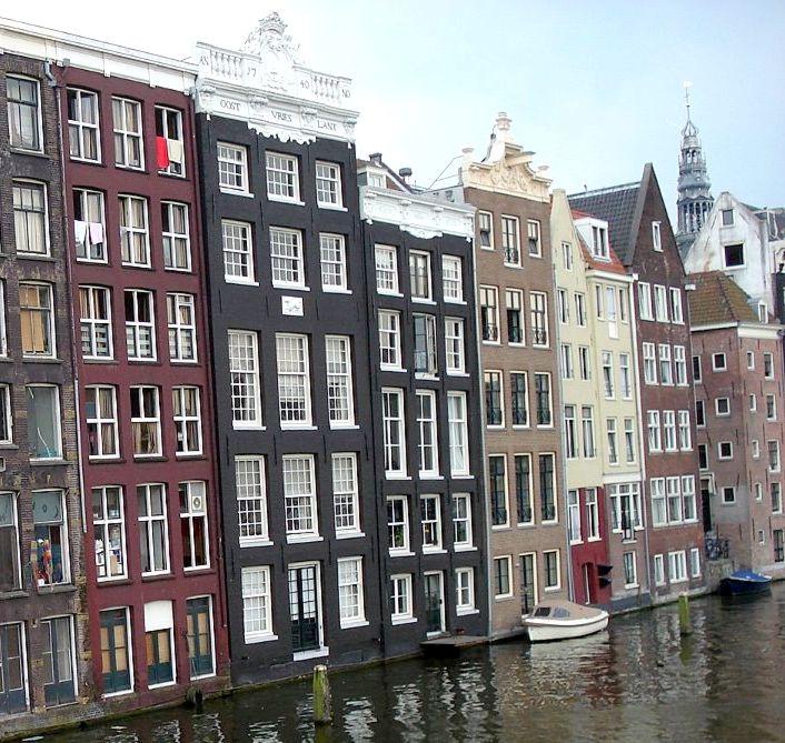 Arquitetura peculiar de Amsterdam