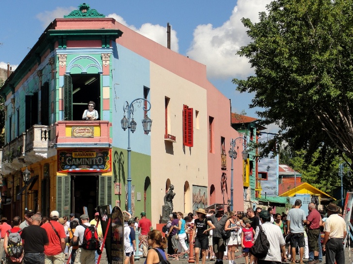 Foto do Caminito em Buenos Aires