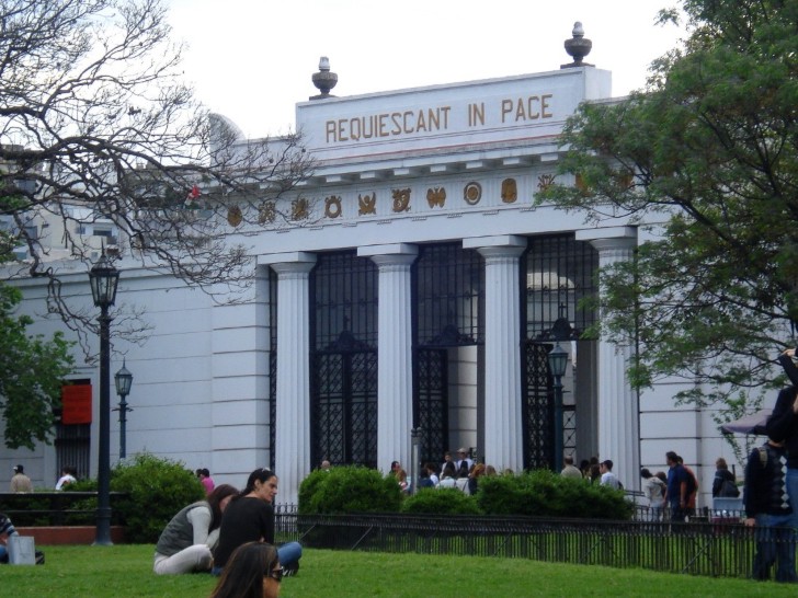 Foto do Cemit�rio da Recoleta, um dos pontos tur�sticos de Buenos Aires