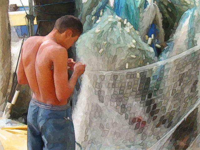 Col�nia de pescadores de Copacabana