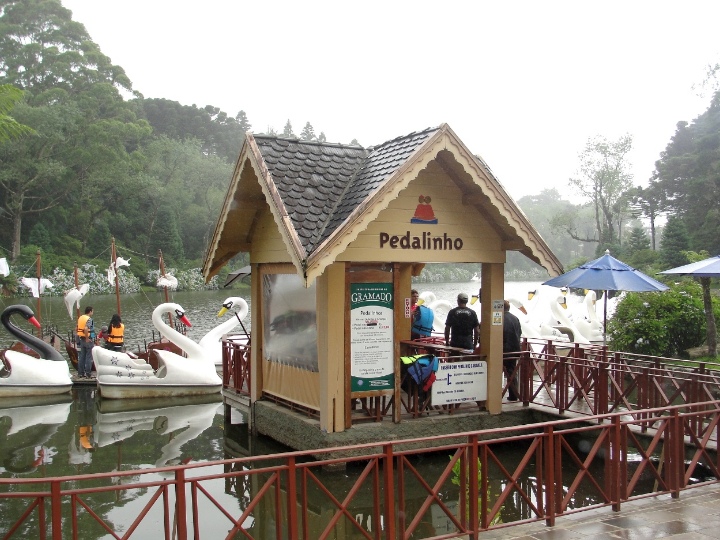 Lago Negro na cidade de Gramado