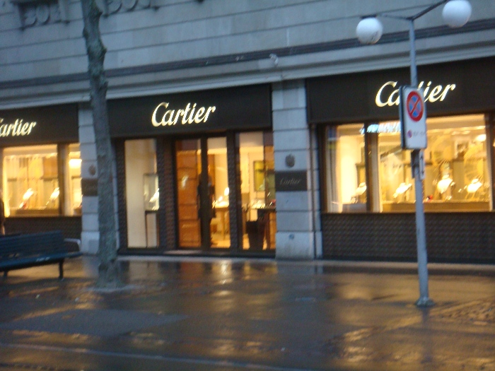 Loja Cartier em Zurique