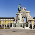Foto da Praça do Comércio em Lisboa