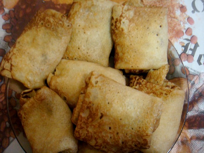 Blinner, uma espécie de panqueca