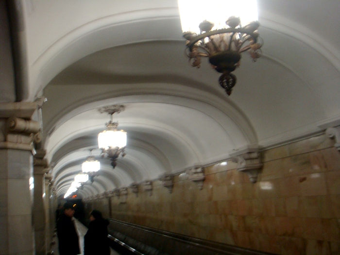 Beleza por todos os lados no metrô de Moscou