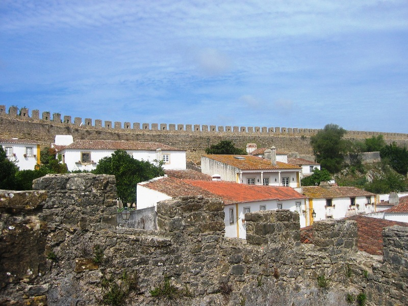 Muralha do Castelo de óbidos