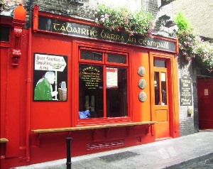Pub Irlands em Dublin