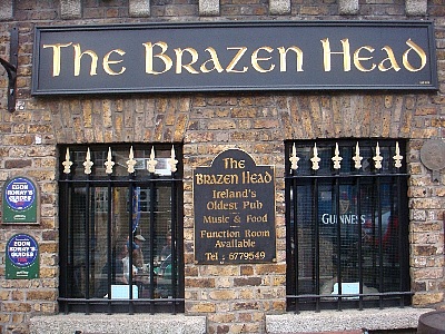 Brazen Head, oficialmente o pub mais antigo da Irlanda