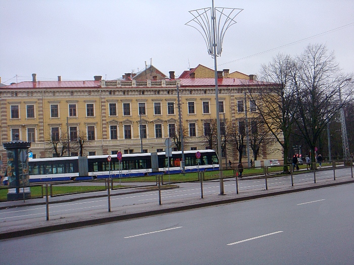 Elétrico de Riga: Como em várias capitais da Europa, eficiente e confortável