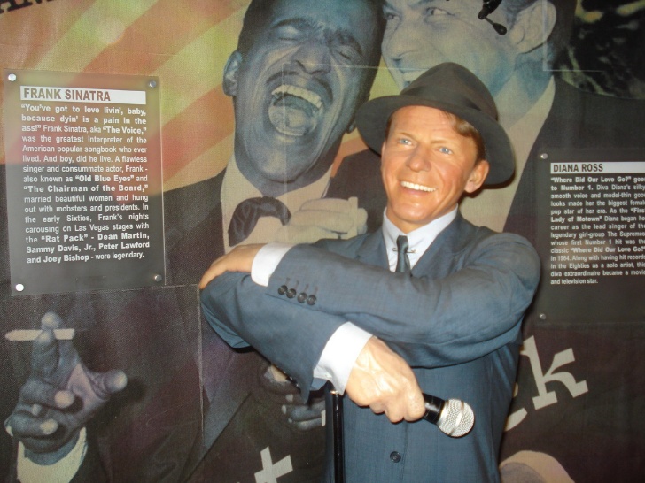 Frank Sinatra no Madame Tussaud