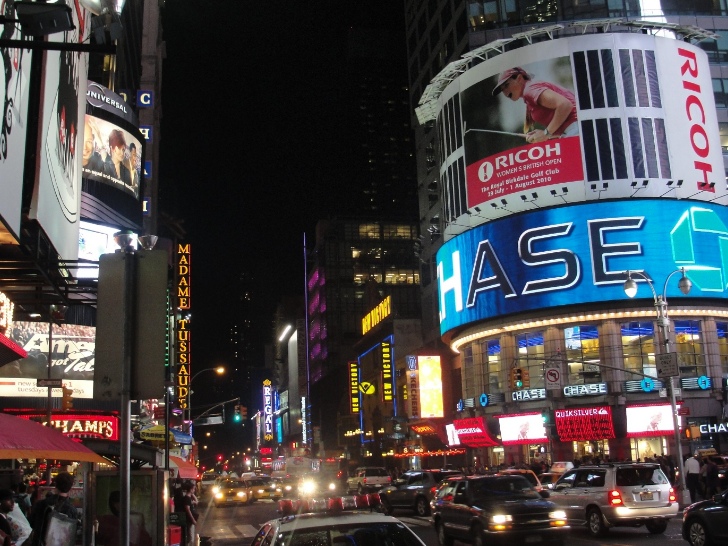 Times Square � noite