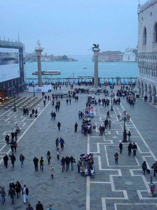 Praça de San Marco, um dos pontos turístico de Veneza